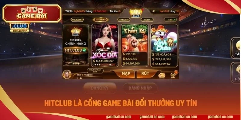 Hitclub và kho trò chơi không ngừng nâng cấp - phát triển.