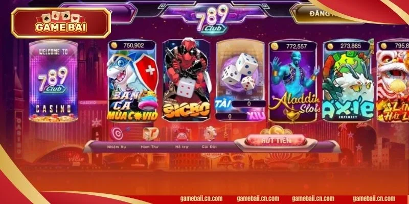 Game Bài 789Club Có Gì Thú Vị? Có Nên Cá Cược Tại 789Club 2 Kho game 789club được yêu thích bởi đông đảo hội viên.